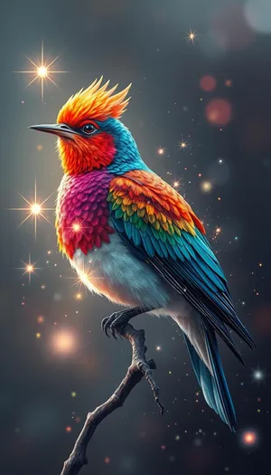 Wildlife Bird with Majestic BeakModelAttribute