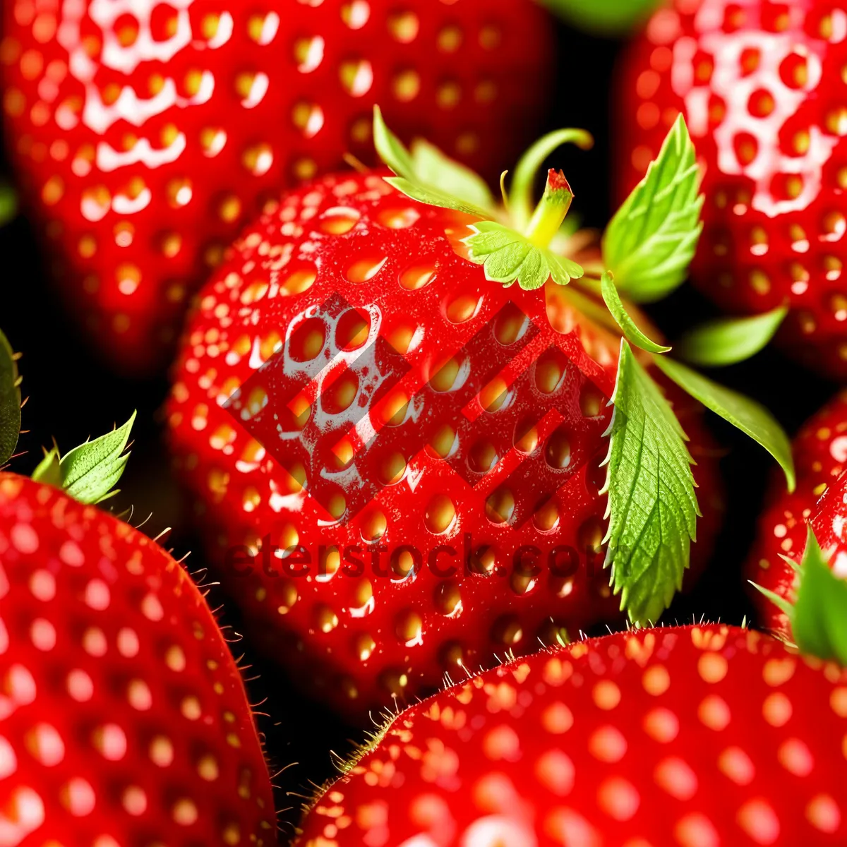 Picture of Fresh and Juicy Strawberry Delight