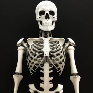 Anatomical Baron - 3D Sculpture of Human Skull and Skeleton