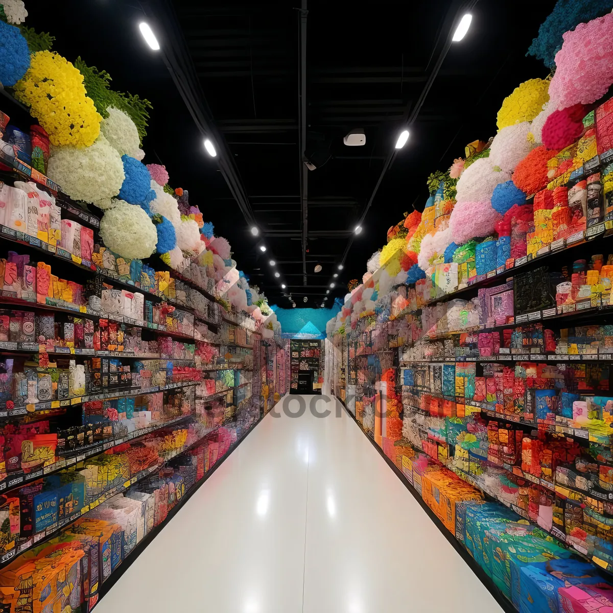 Picture of Supermarket Grocery Store: Market-Ready Confectionery and Retail Delights