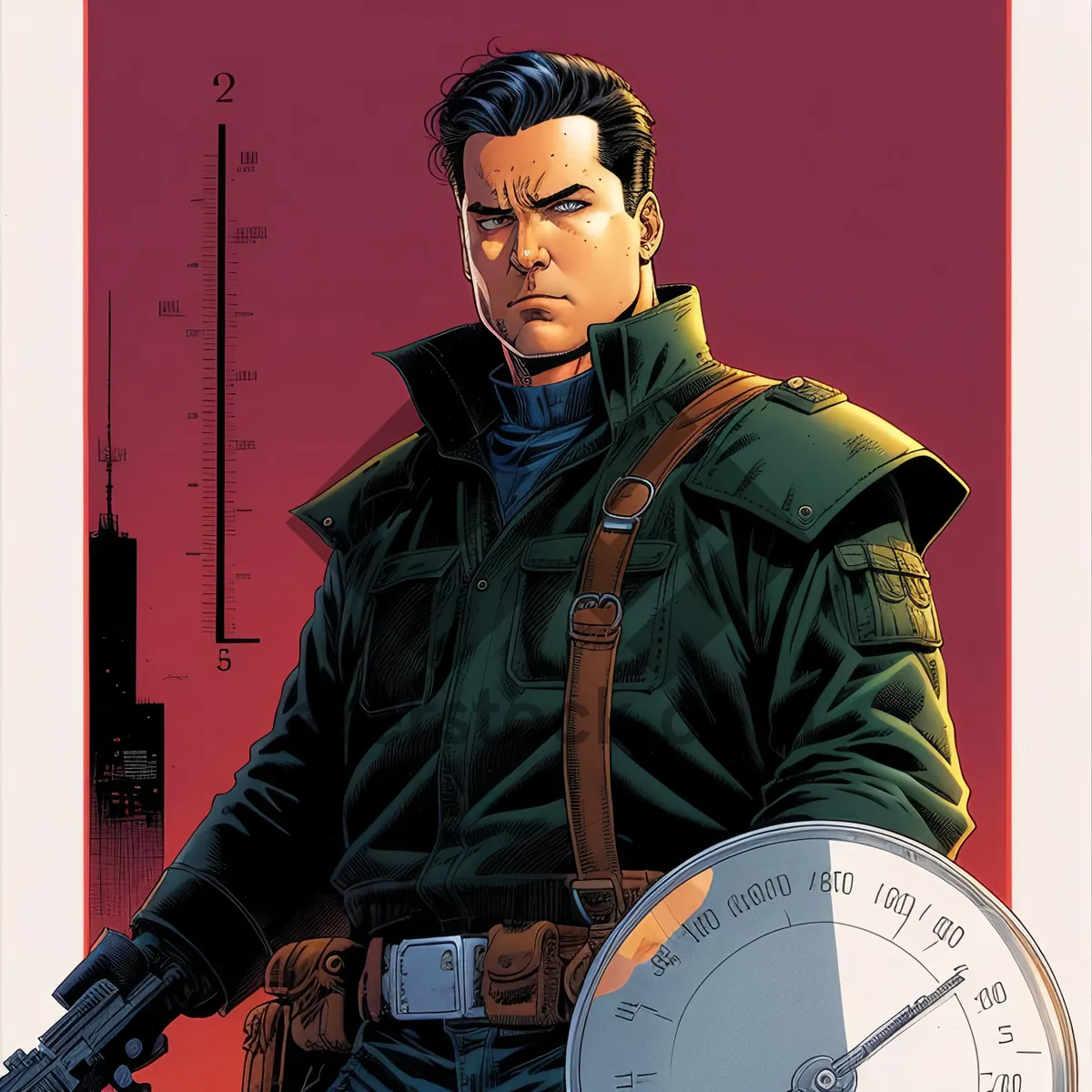 Picture of Professional Male Worker in Occupation