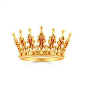 Baron's Crown Symbol in Gold Heraldry Design