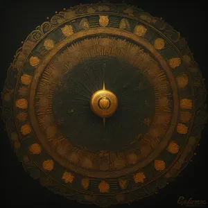 Music Time Circle: Clock, Gong, and Compass