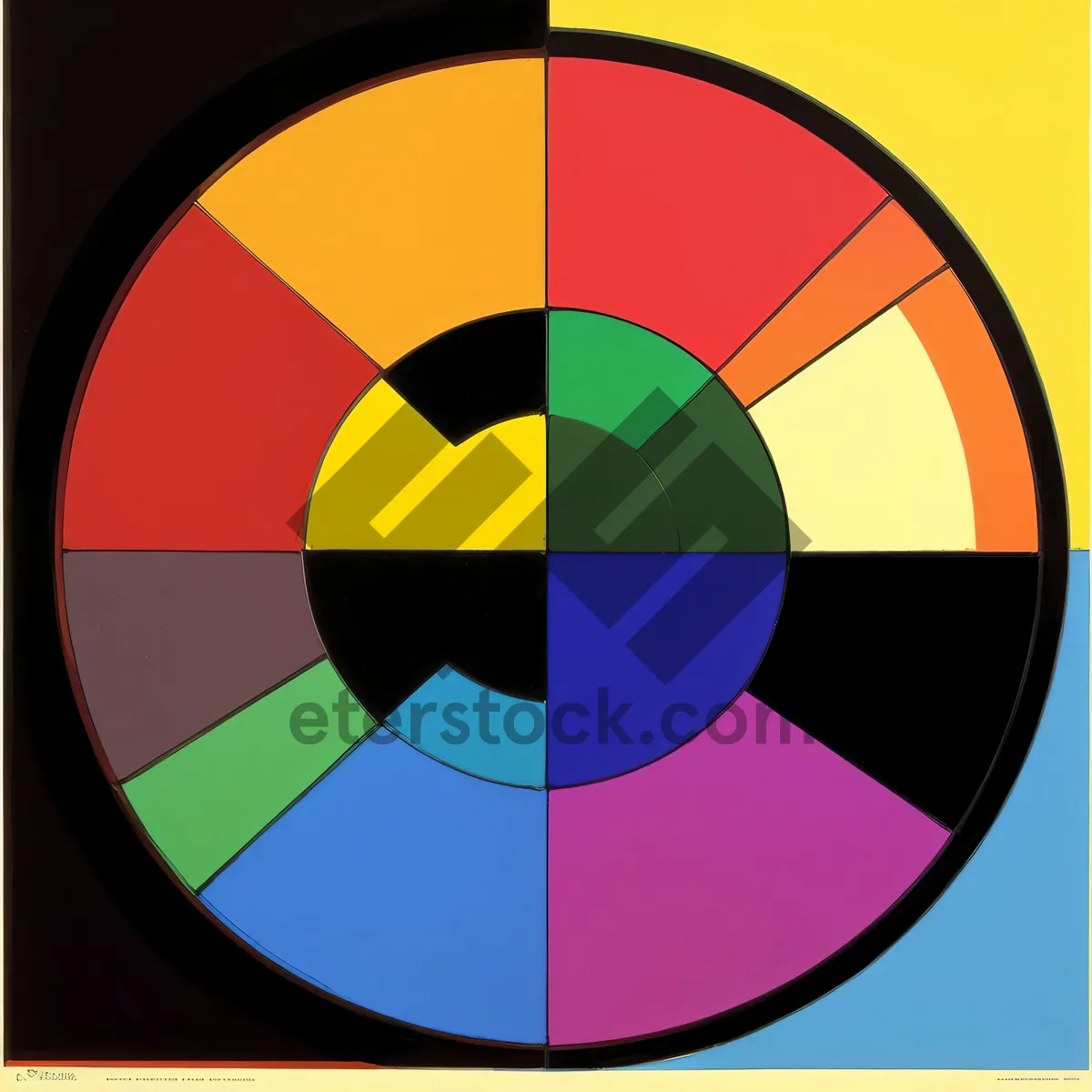 Picture of Round Flag Icon - Global Nation Symbol