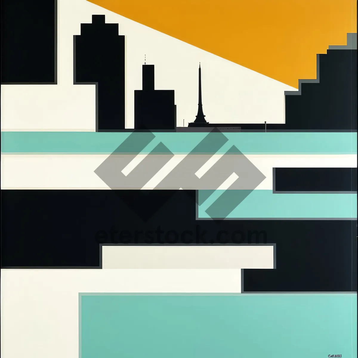 Picture of 3D Mining Icon Set for Business Graphics