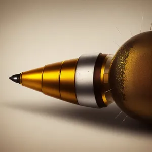 Business paper with fountain pen and eraser.