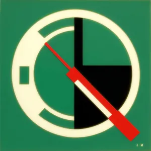 3D Round Shiny Garbage Icon for Web Design