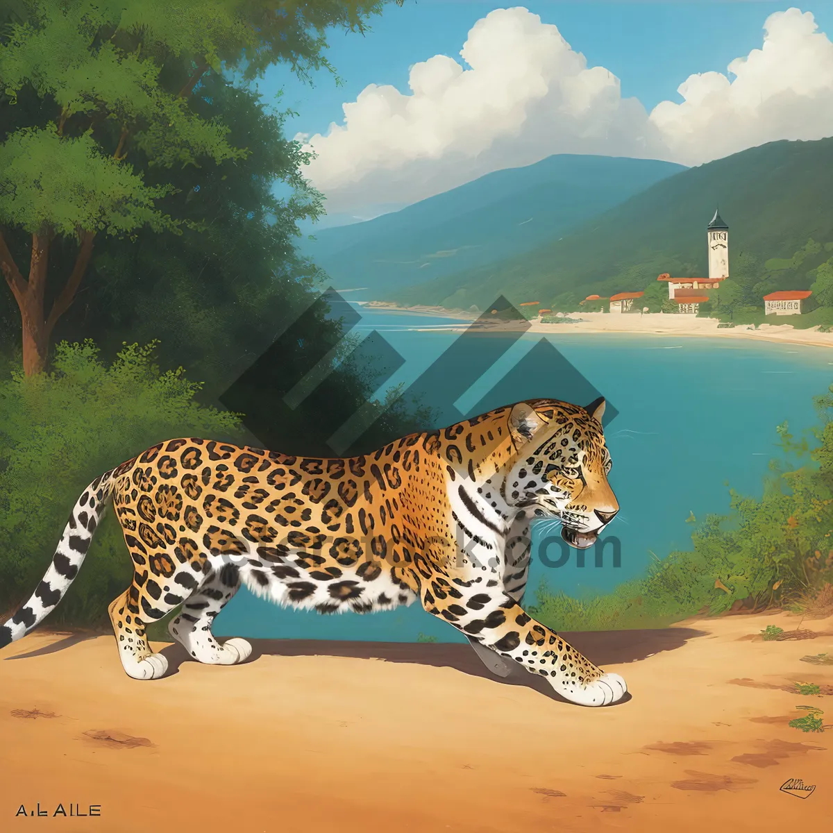 Picture of Spotted Jaguar in the Wild