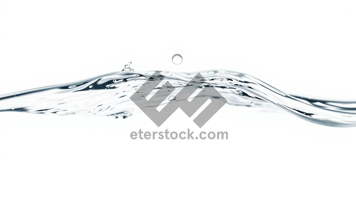 Picture of Abstract Graphic Wave Design Sketch.