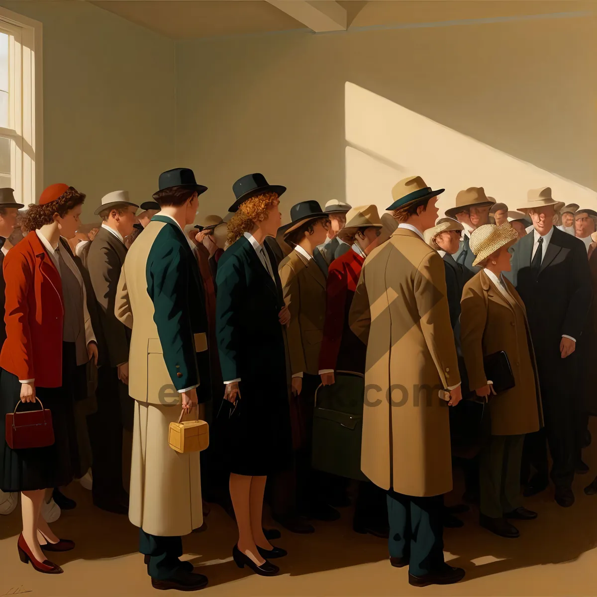 Picture of Successful business executive in professional suit