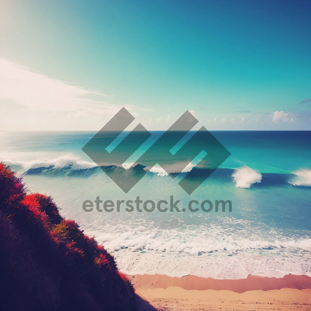 Picture of Serenity at the Horizon: Coastal Beauty