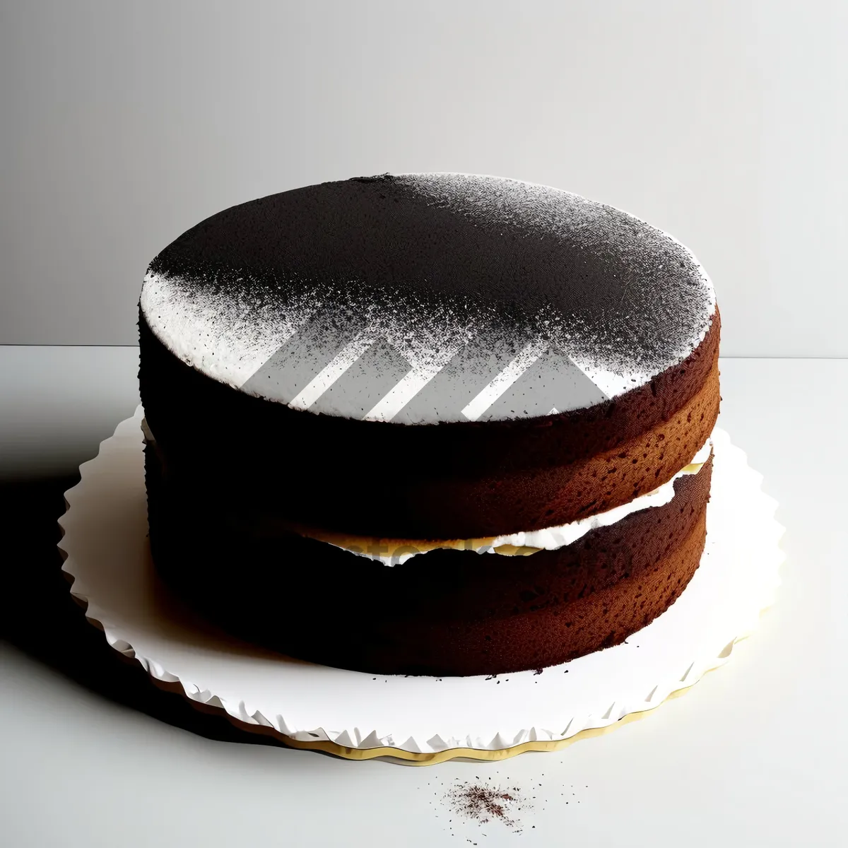 Picture of Delicious Espresso Cake with Chocolate Cream Frosting