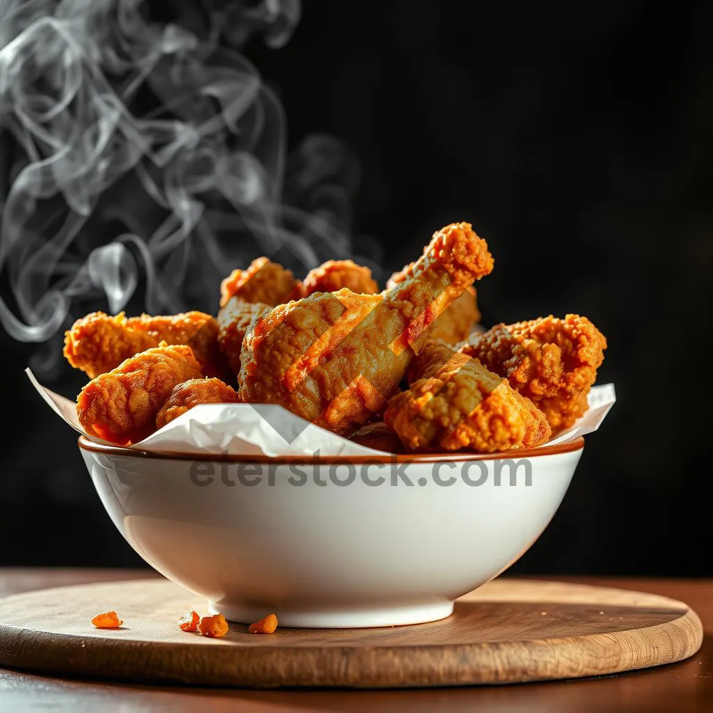 Picture of Delicious Lunch Bowl at Gourmet Restaurant