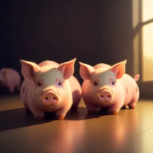 Pink Piggy Bank - Secure Savings for Financial Growth