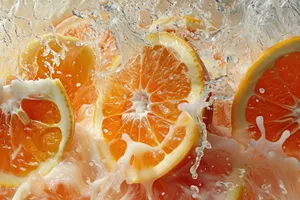 Fresh Citrus Fruit Slices for a Healthy Snack Option