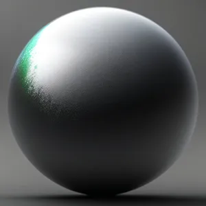 Shiny Egg Planet: A Celestial 3D Ball