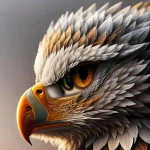 Bald Eagle: Majestic Hunter Soaring with Piercing Eyes
