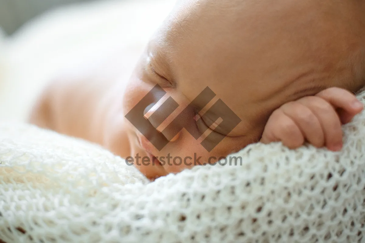 Picture of Happy Smiling Child with Bright Eyes portrait.