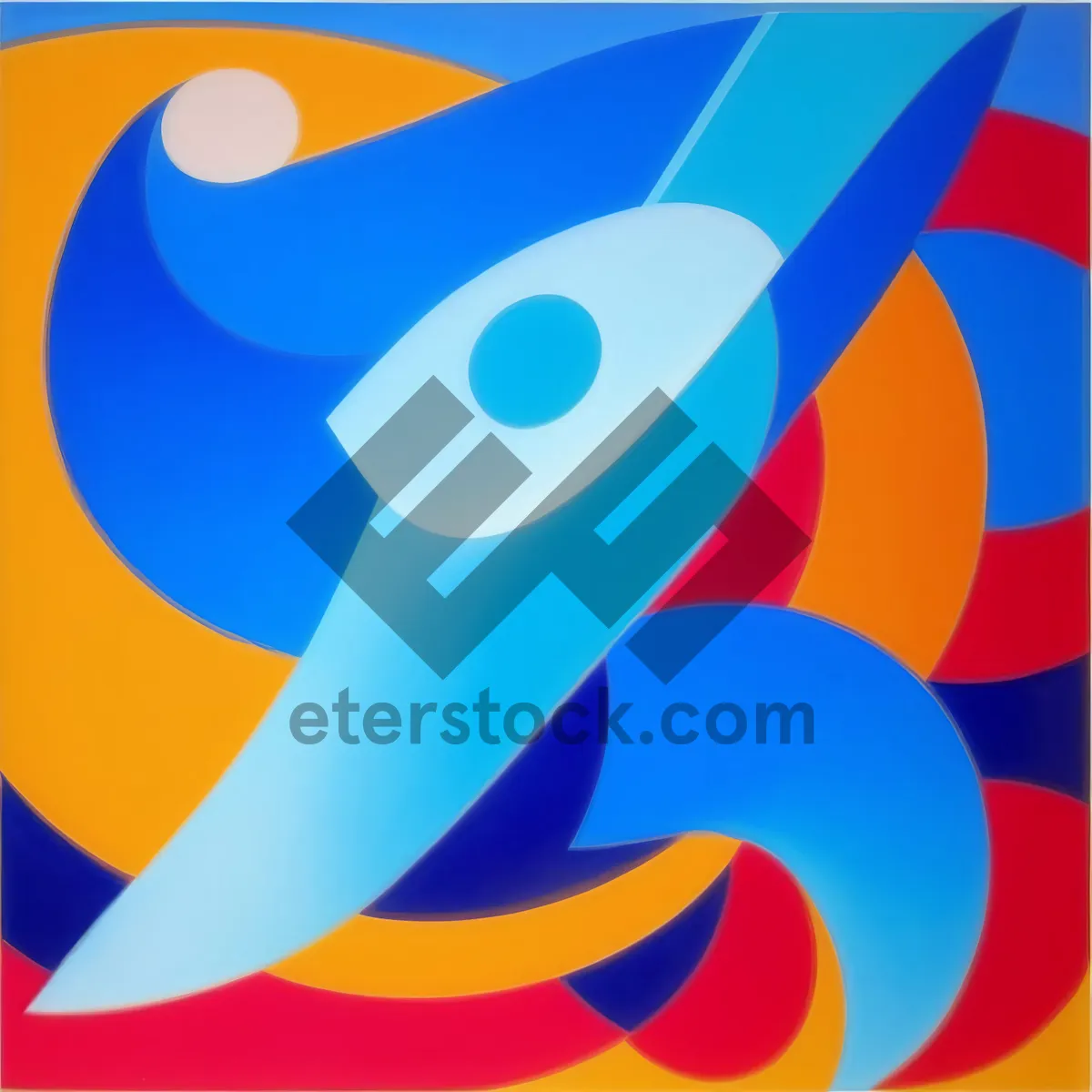 Picture of Stylish Icon Graphic Design: Artistic Set of Web Buttons