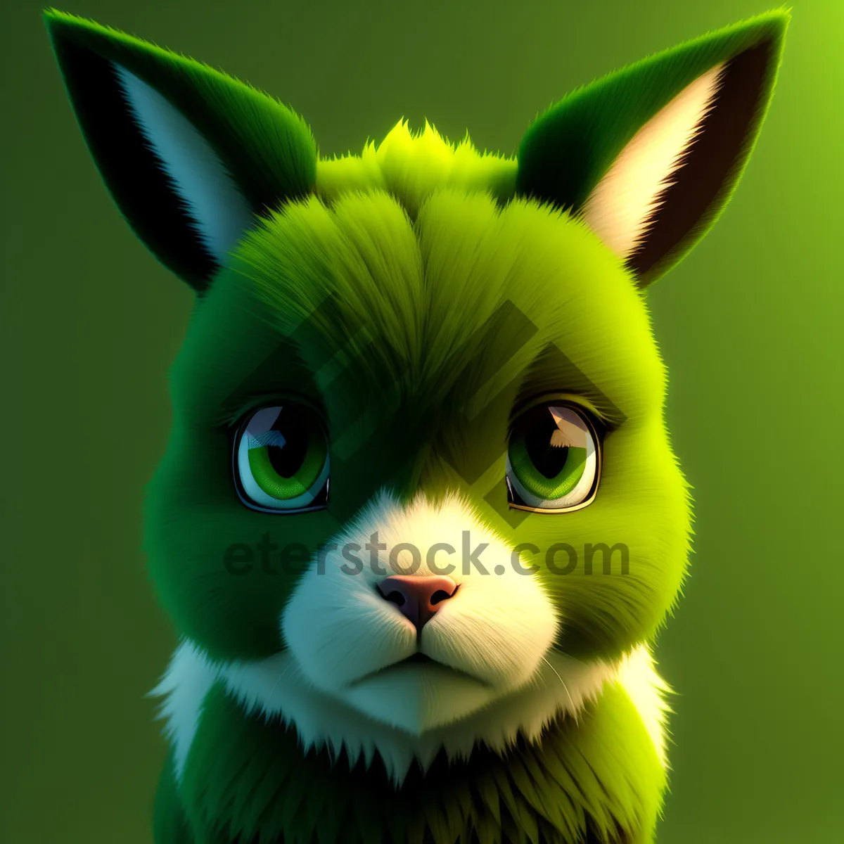 Picture of Fluffy-Furred Kitten with Playful Whiskers