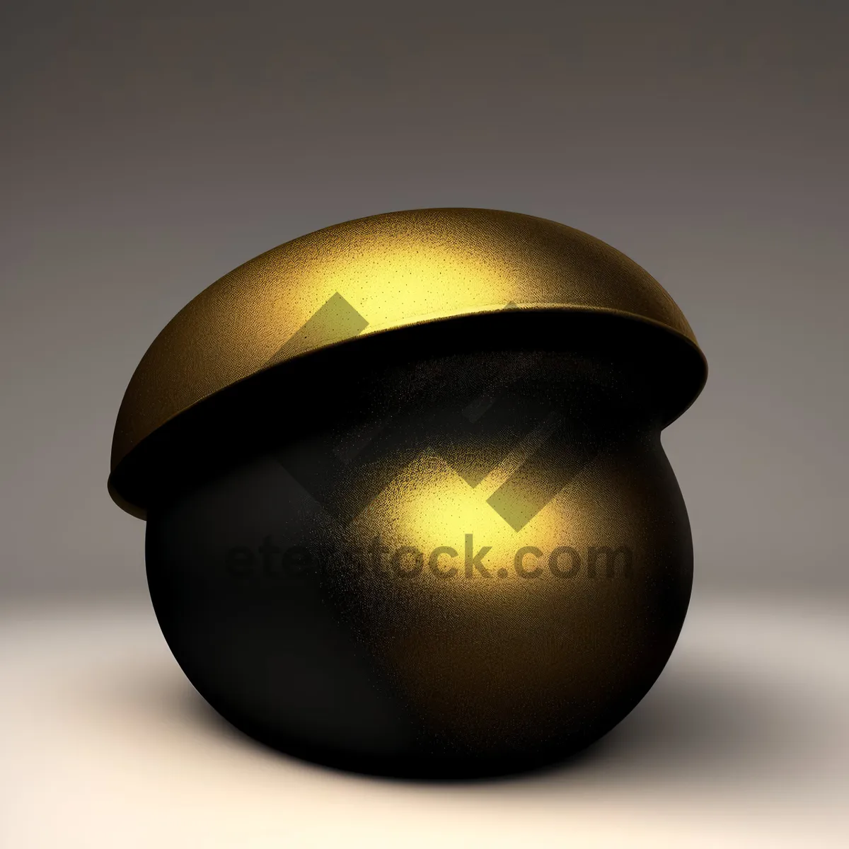 Picture of Sparkling Glass Egg with Dynamic Reflection