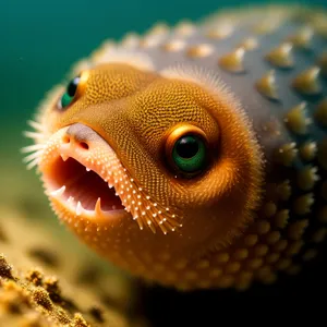 Colorful Exotic Marine Fish in Underwater Coral Reef