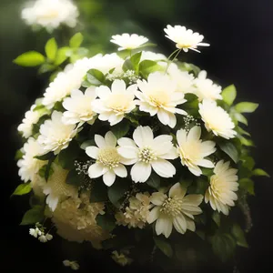 Blooming Daisy Bouquet in Summer Garden