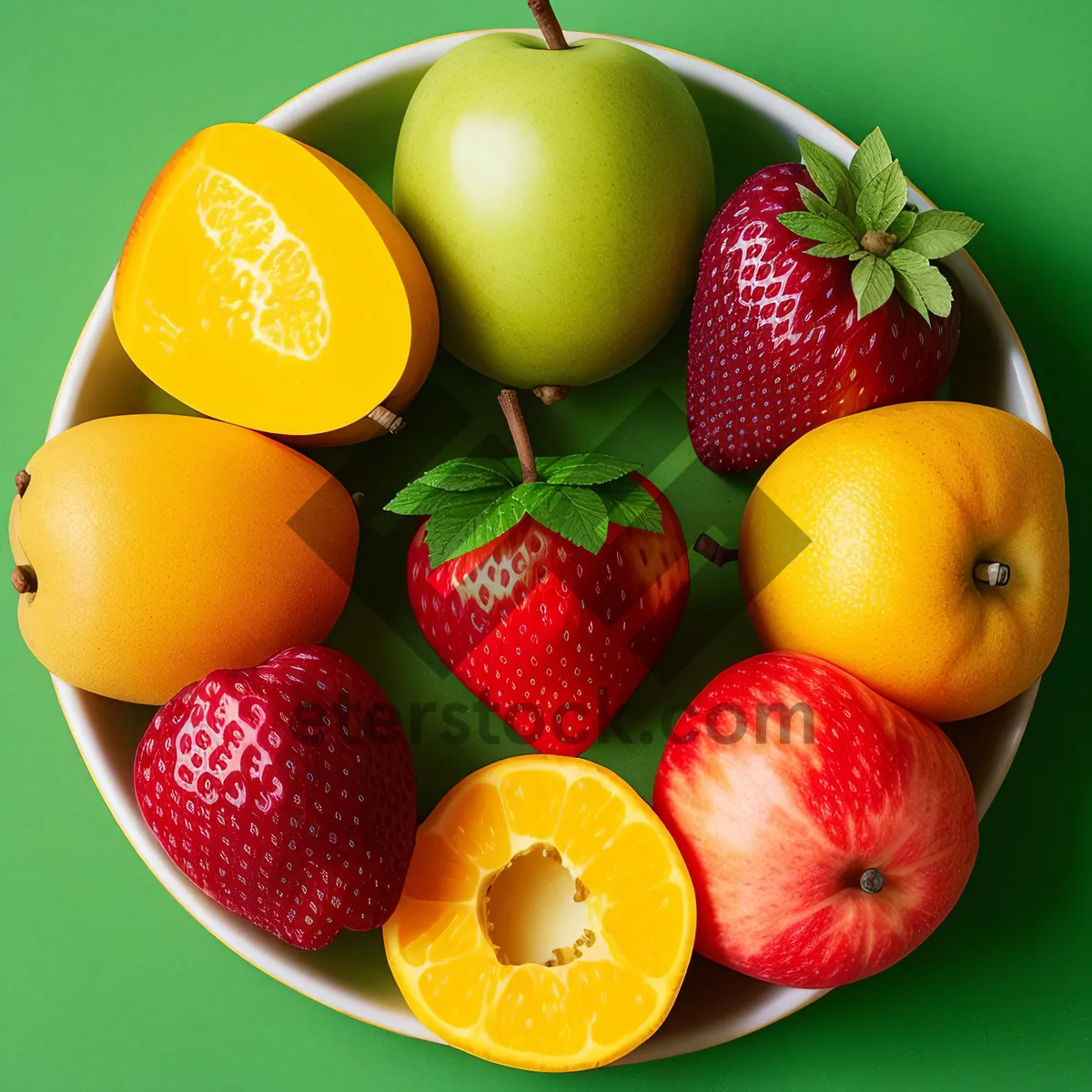 Picture of Colorful Fruit Basket Delight