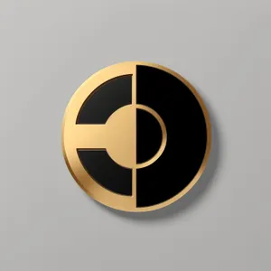 Modern Shiny Round Button Icon