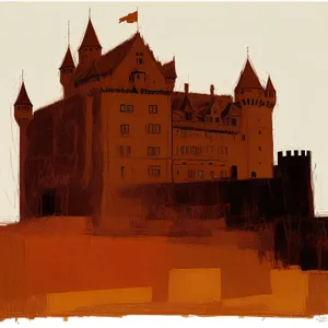 Medieval Fort Tower - Ancient Castle Landmark