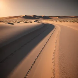 Dune Horizon: A Epic Desert Landscape Journey