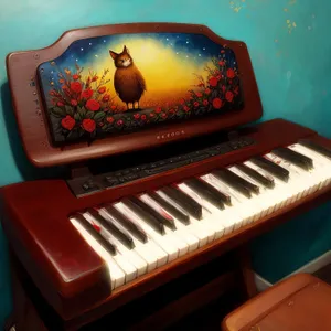 Harmonium: Musicians' Melodic Black Key Performance on Keyboard