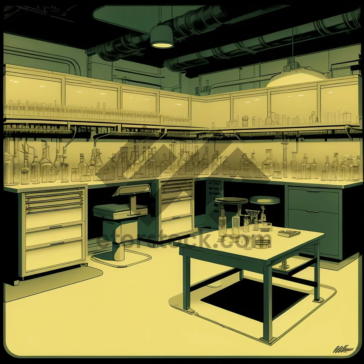 Picture of Architectural Blueprint Design - Engineering Project Sketch