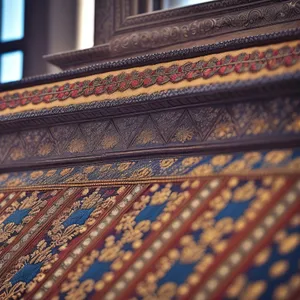 Ancient Temple Prayer Rug: A Cultural Floor Covering