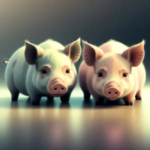 Pink Piggy Bank - Symbol of Saving Money