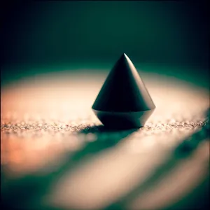 Sorcerer Symbol in 3D Illuminated Cone
