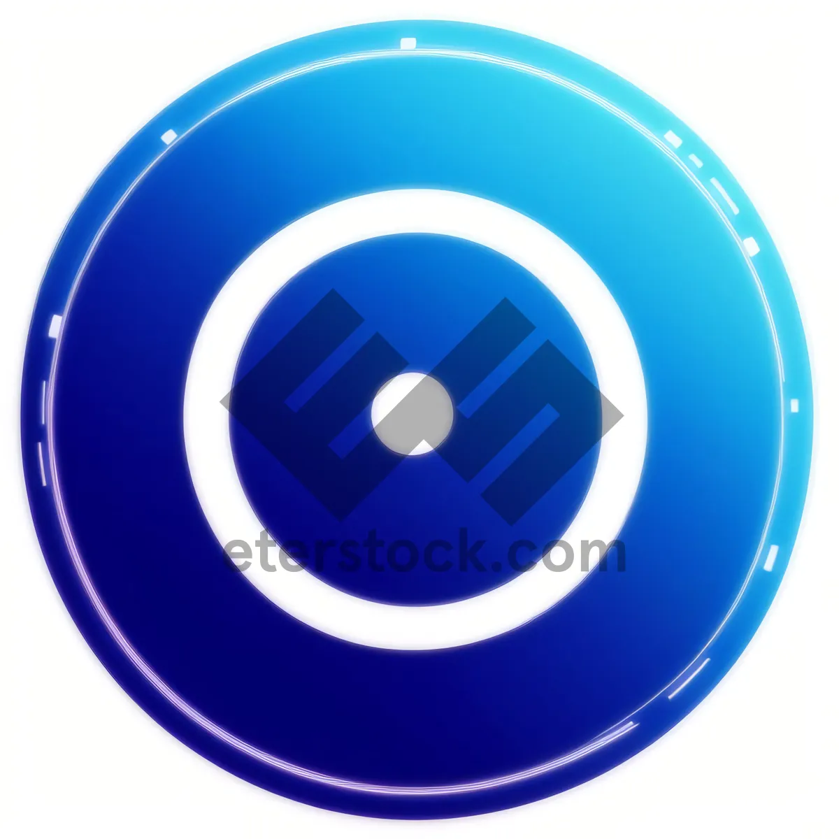 Picture of Web Button Set: Shiny Glossy Circle Icons