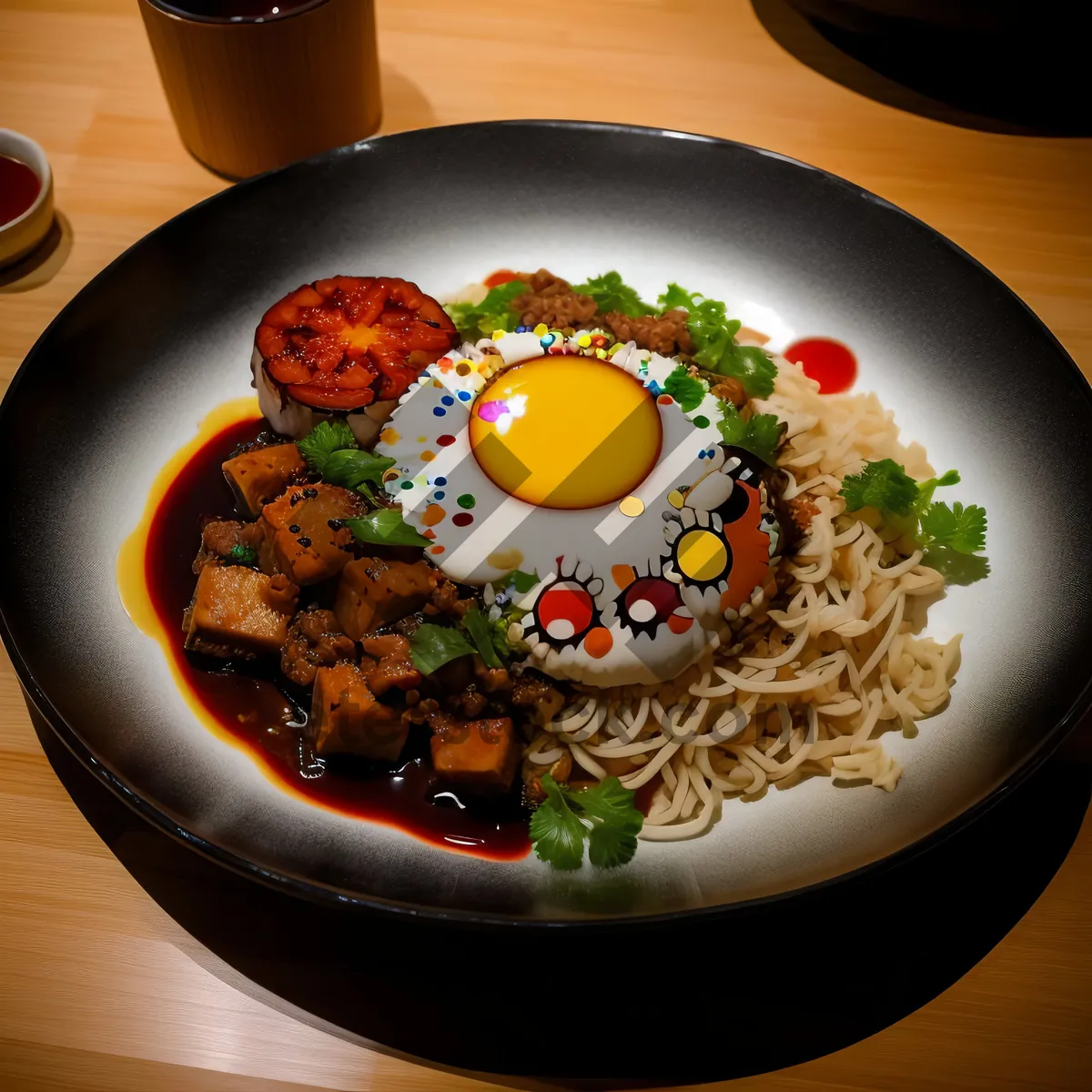 Picture of Fresh Vegetable Stir-Fry with Tangy Peanut Sauce