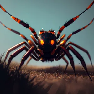 Barn Spider - Majestic Arachnid in Nature