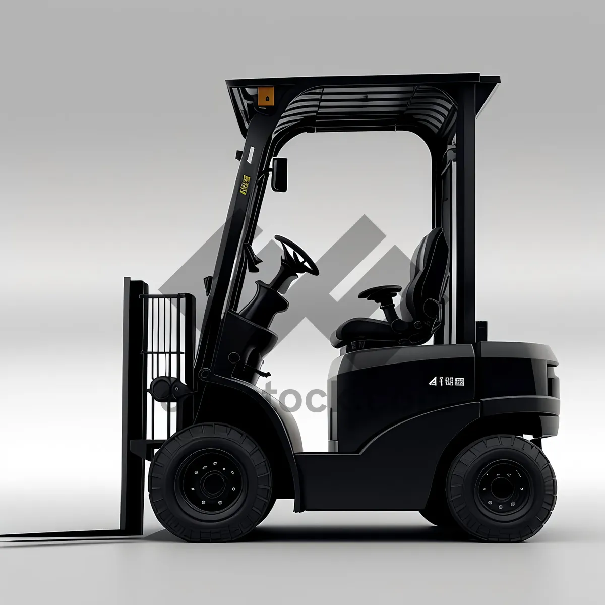 Picture of Heavy Duty Forklift: Industrial Workhorse for Construction and Transportation