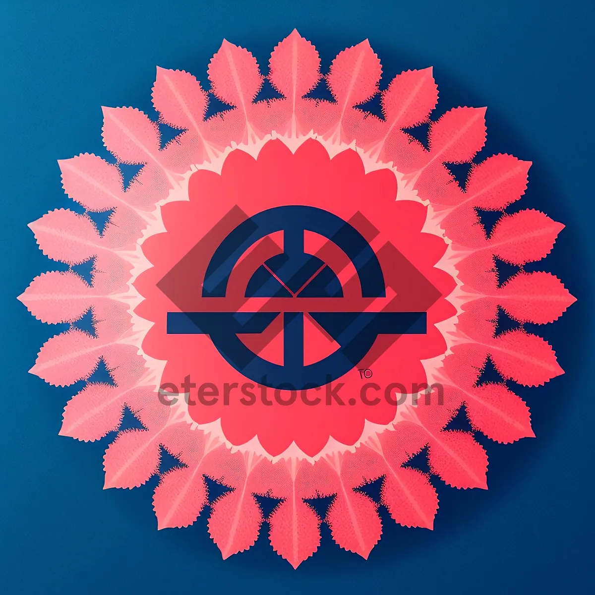 Picture of Circular Symbolic Design Element Graphic