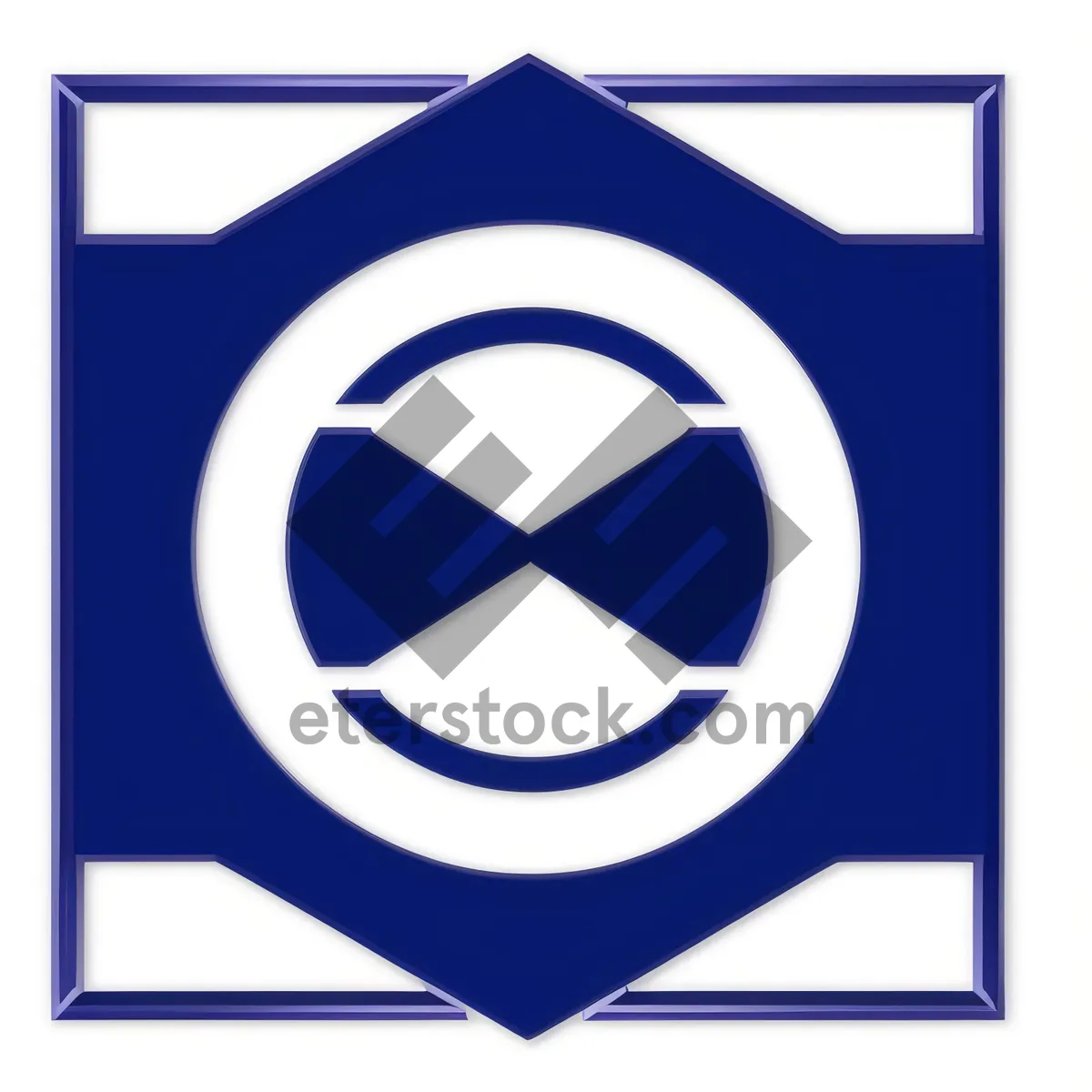 Picture of Fire Station Symbol Icon - 3D Facility Button Design