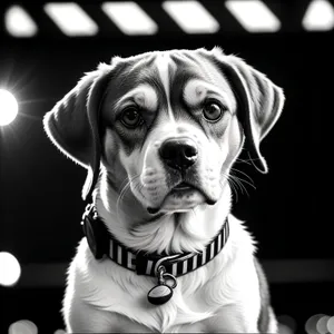 Beautiful Dalmatian Puppy with Collar - Adorable Canine Portrait