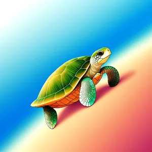 Slow & Steady Shell: Majestic Terrapin Turtle in Wildlife