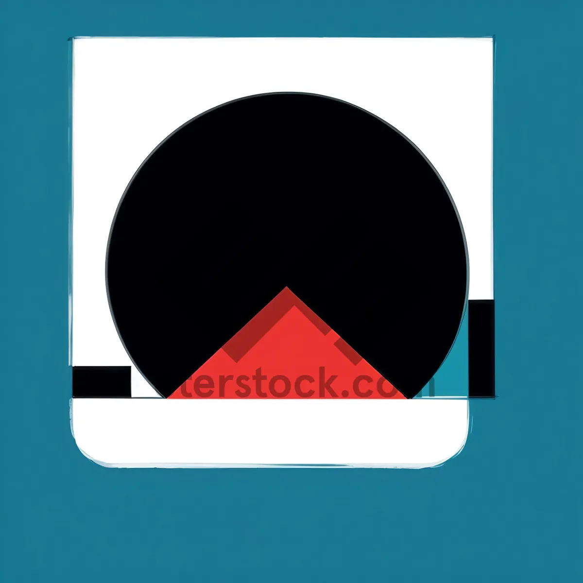 Picture of Symbolic Flag Icon Illustration