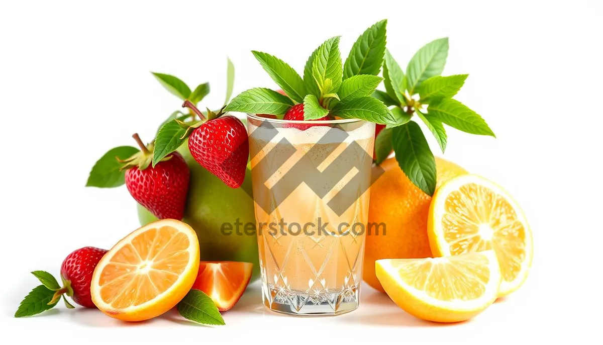 Picture of Fresh Lemon Berry Citrus Juice Refreshment