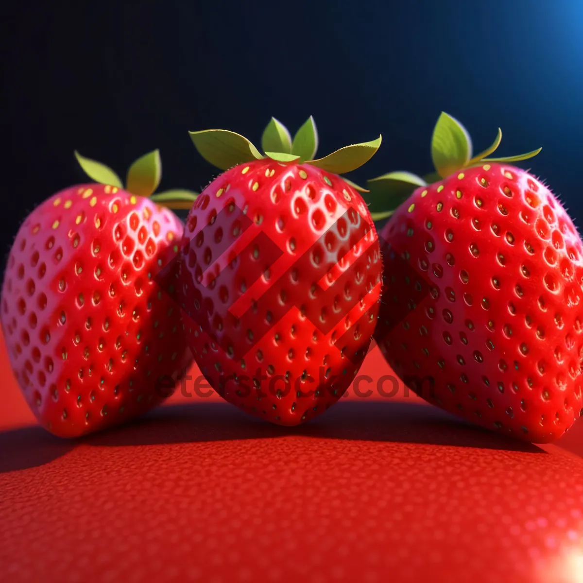 Picture of Vibrant Strawberry Delight - Colorful, Fresh, and Nutrient-packed