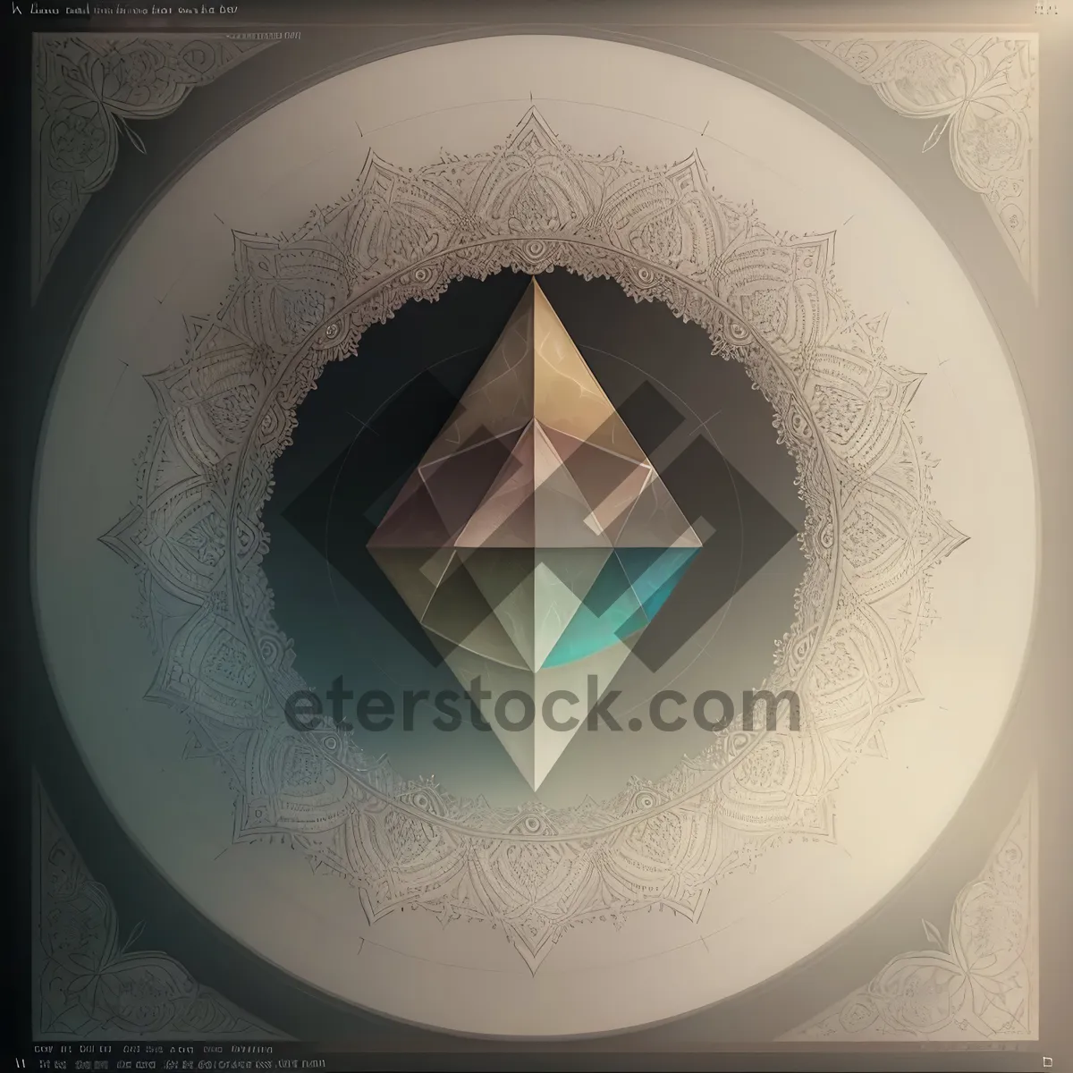 Picture of Starlight Circle Design Pattern Graphic