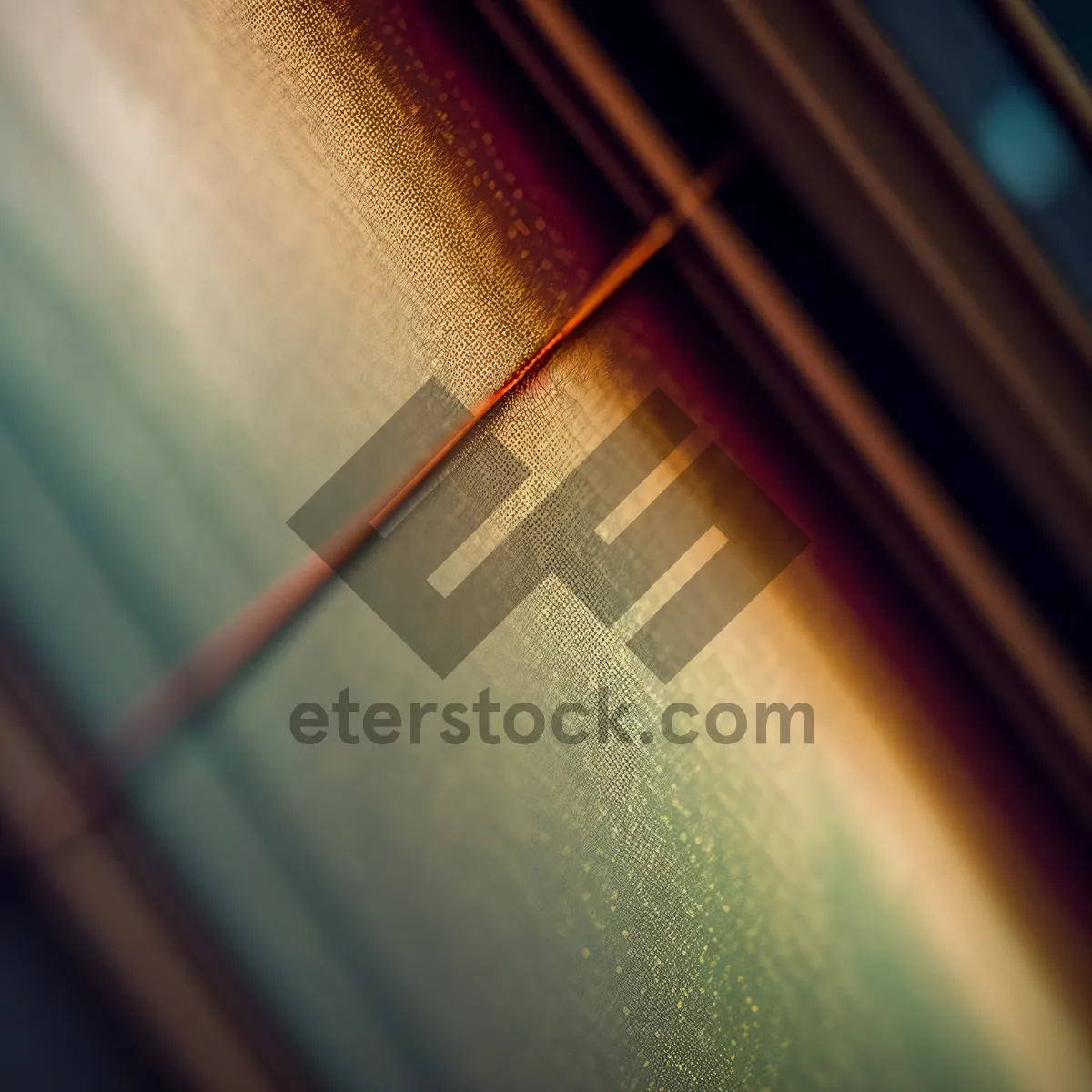 Picture of Modern Fractal Window Shade: Abstract, Colorful Design