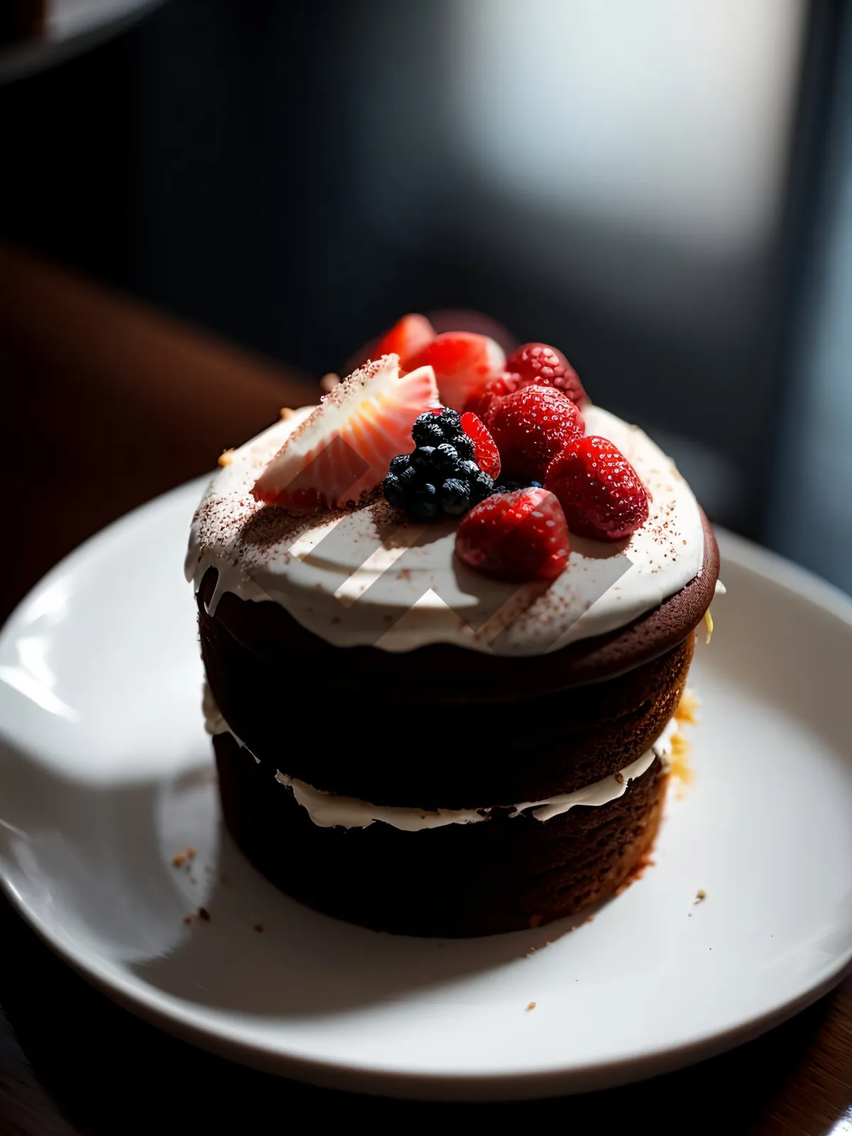 Picture of Gourmet Berry Trifle: Sweet and Delicious Dessert